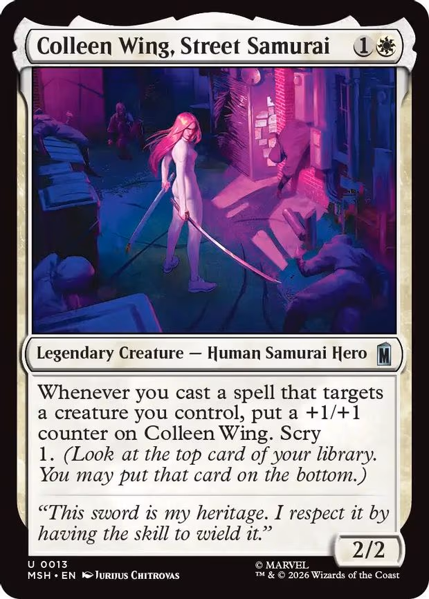 Colleen Wing, Street Samurai - U (13)