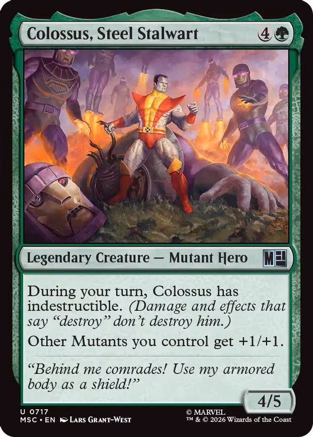 Colossus, Steel Stalwart - U (717)