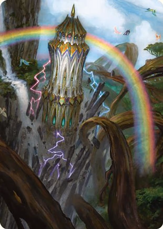 Command Tower Art Card