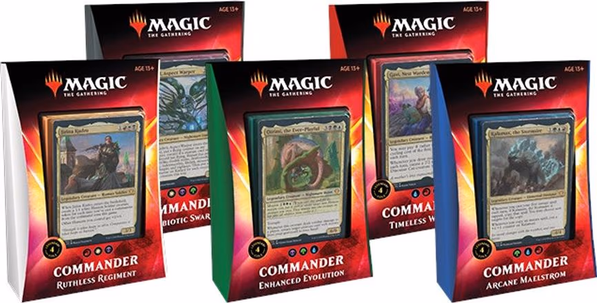 Commander 2020 - Set of 5