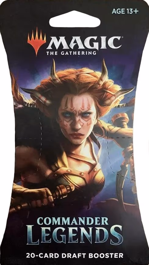 Commander Legends - Sleeved Draft Booster Pack