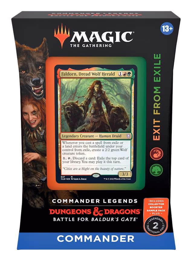Commander Legends: Battle for Baldur's Gate - Exit from Exile Commander Deck