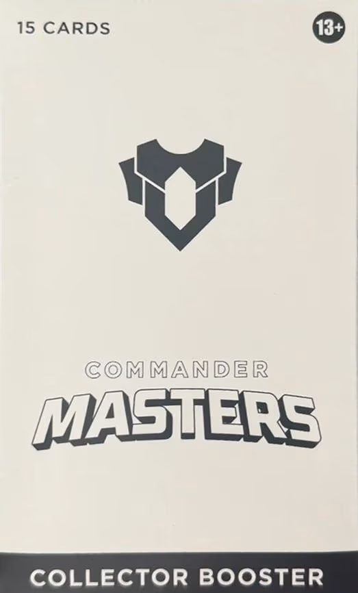 Commander Masters - Collector Booster Pack (Minimal Packaging)