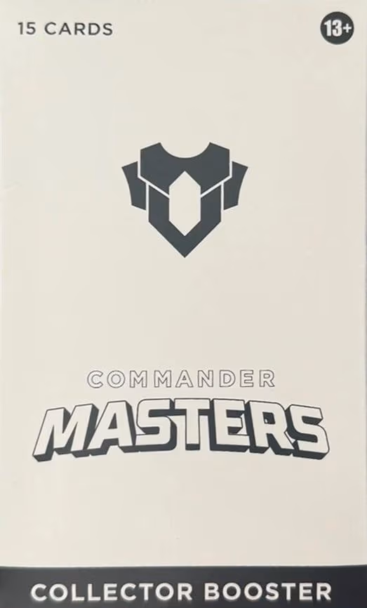 Commander Masters - Collector Booster Pack (Minimal Packaging)