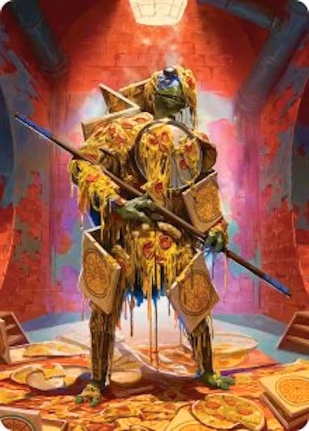 Commander's Plate Art Card