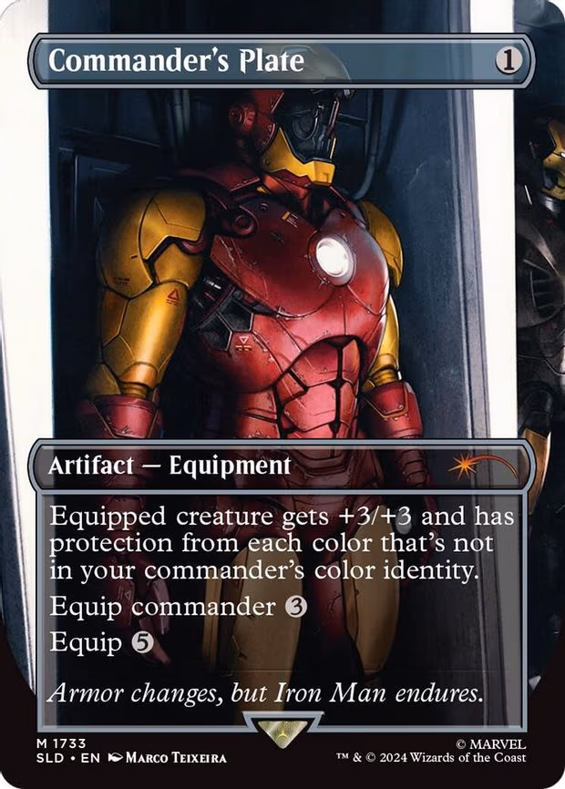 Commander's Plate