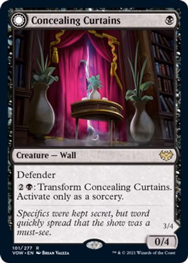 Concealing Curtains