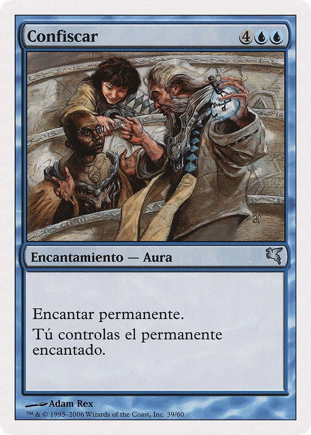 Confiscate (Spanish) - "Confiscar" - U (G39)