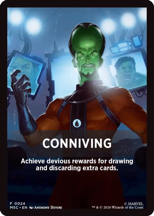 Conniving Theme Card - T (24)