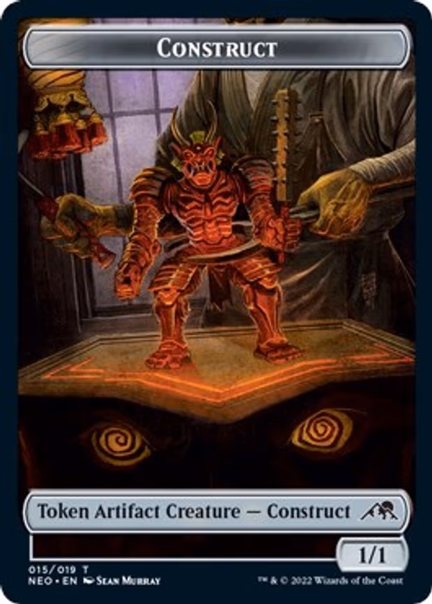 Construct (015) // Blood (017) Double-Sided Token (Challenger 2022)