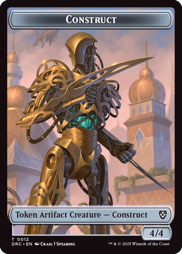 Construct // Nalaar Aetherjet Double-Sided Token