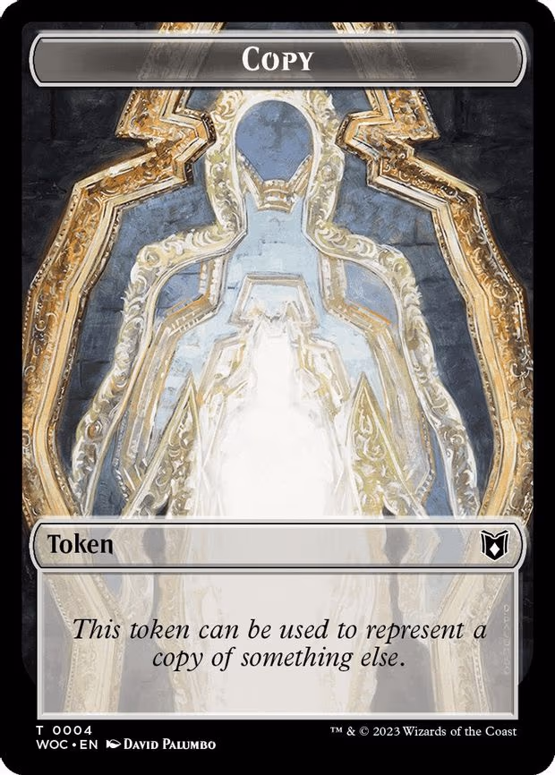 Copy // Monster Role / Virtuous Role Double-Sided Token