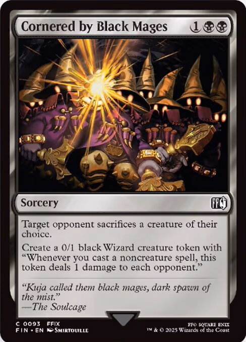 Cornered by Black Mages