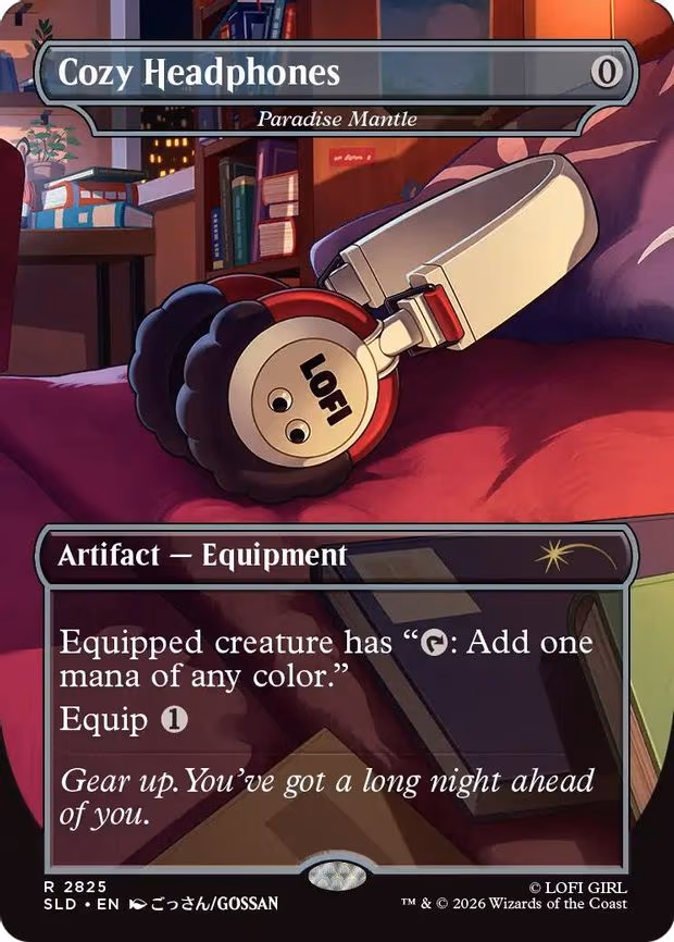 Cozy Headphones - Paradise Mantle - R (2825)