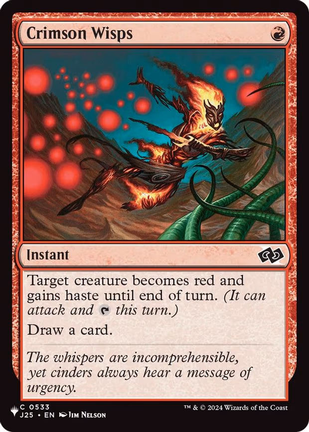 Crimson Wisps - C (533)