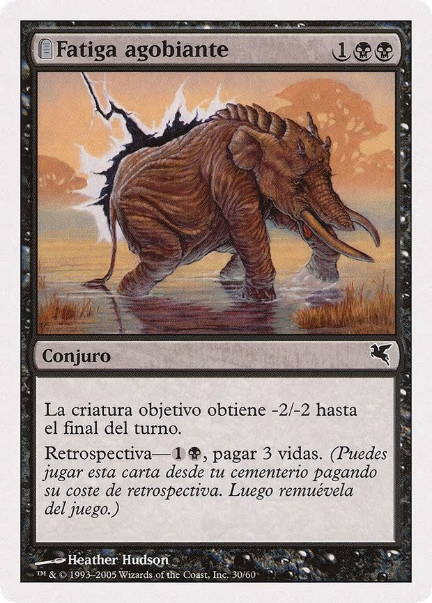 Crippling Fatigue (Spanish) - "Fatiga agobiante"