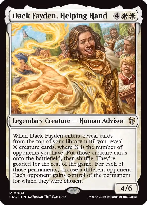 Dack Fayden, Helping Hand - R (4)