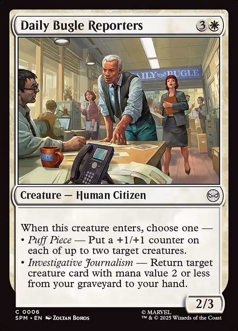 Daily Bugle Reporters
