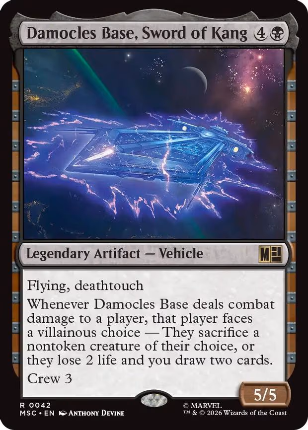 Damocles Base, Sword of Kang - R (42)