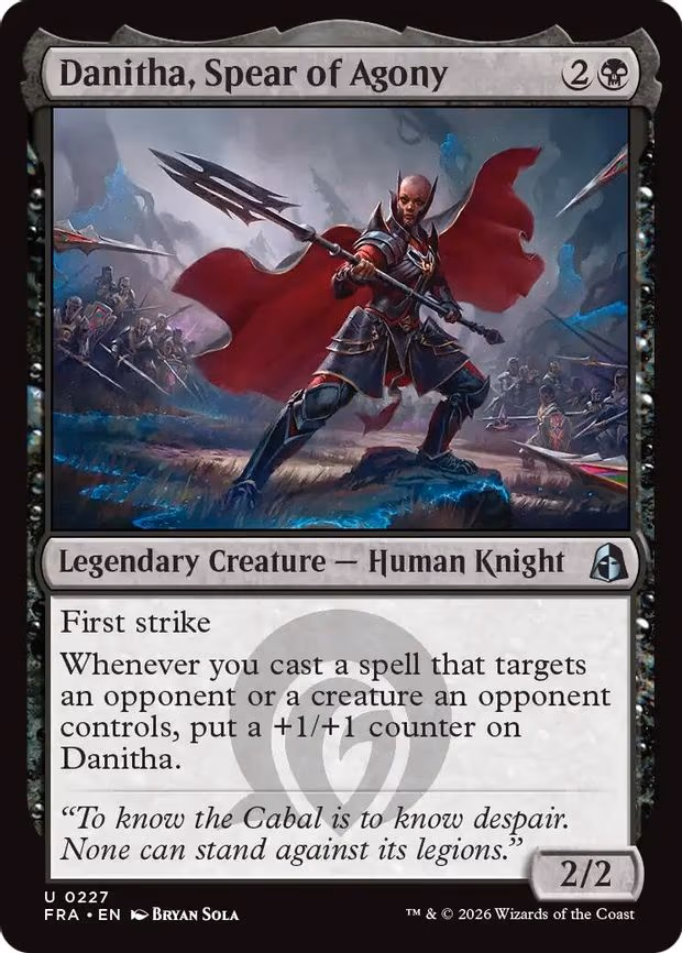Danitha, Spear of Agony - U (227)