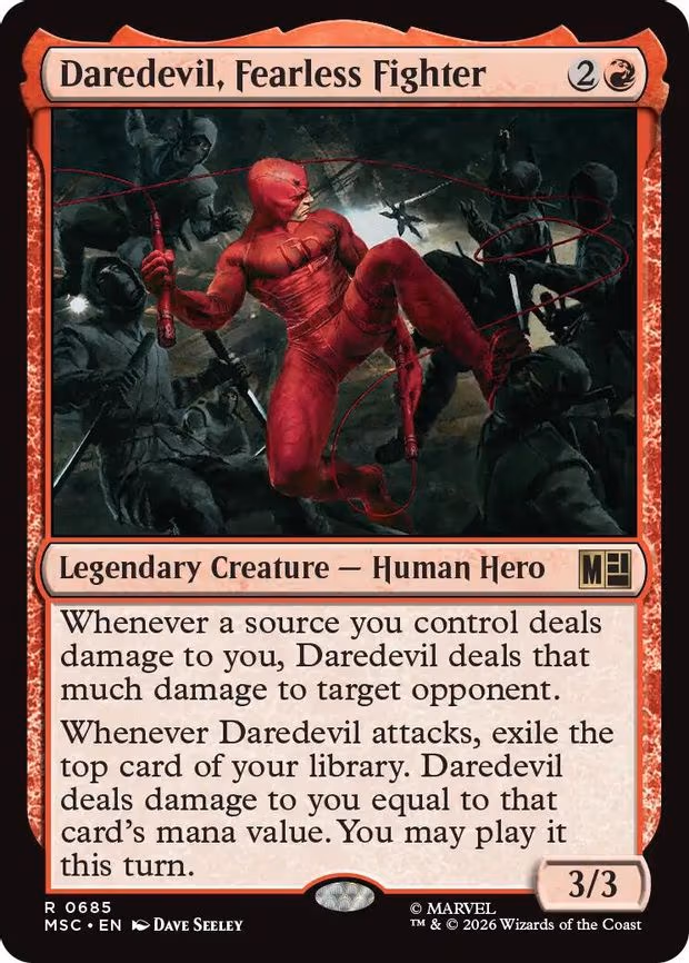 Daredevil, Fearless Fighter - R (685)