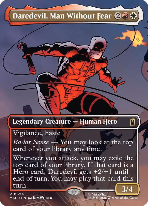 Daredevil, Man Without Fear - R (324)