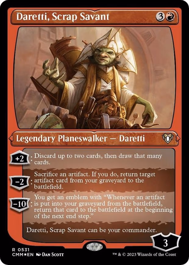 Daretti, Scrap Savant