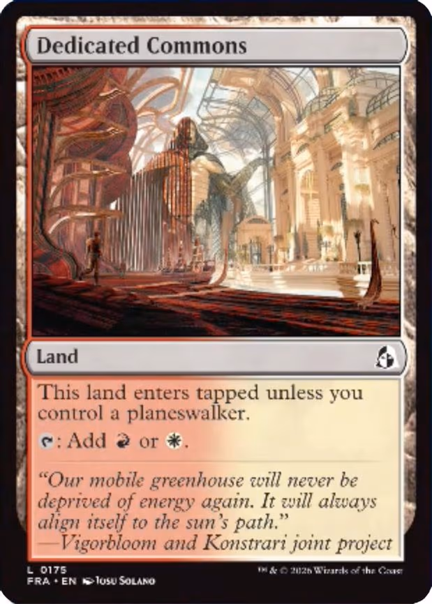 Dedicated Commons - L (175)