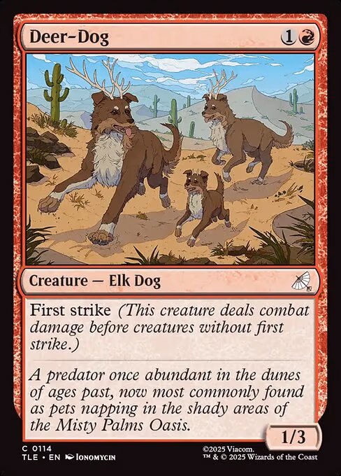 Deer-Dog
