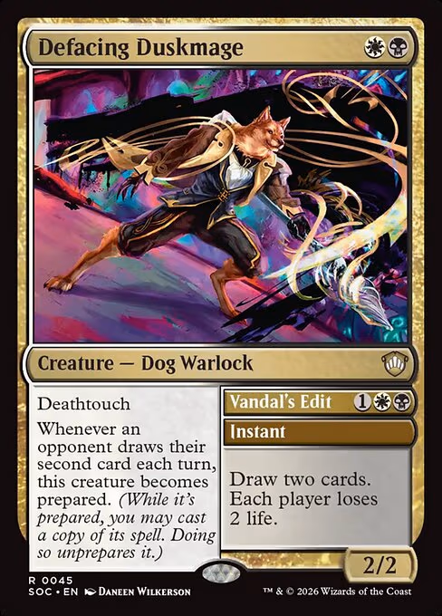 Defacing Duskmage
