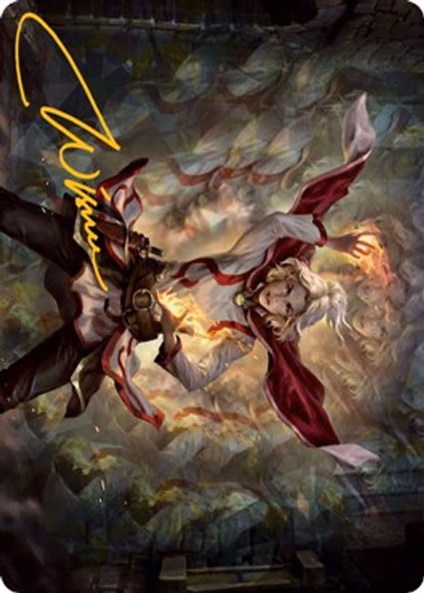 Delina, Wild Mage Art Card