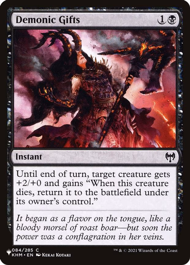 Demonic Gifts - C (84)