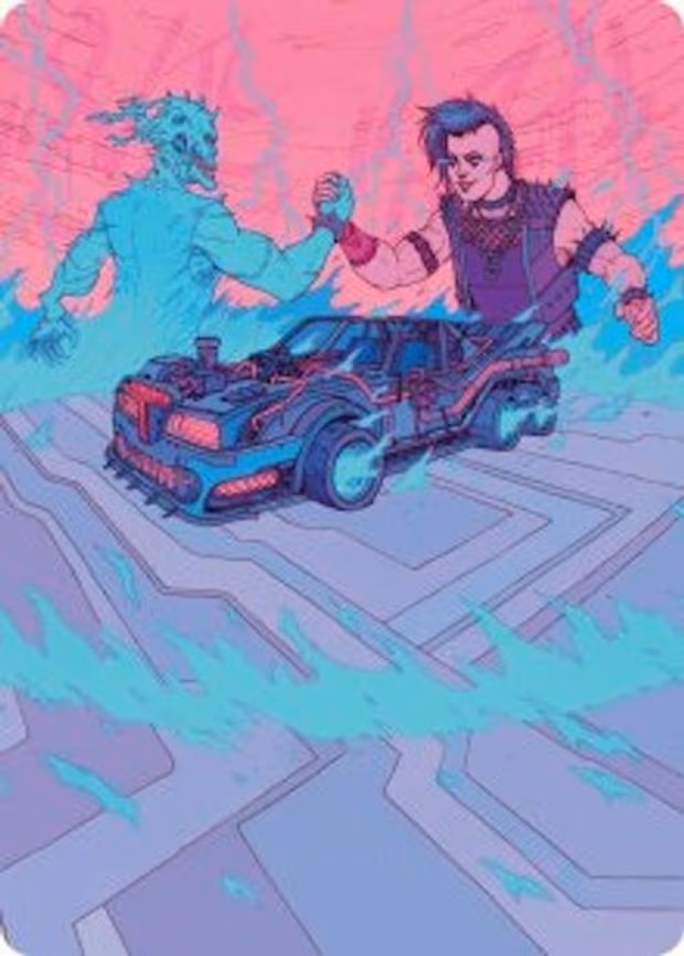 Demonic Junker Art Card