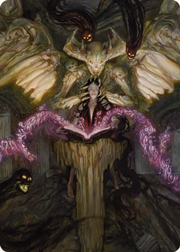 Demonic Tutor Art Card