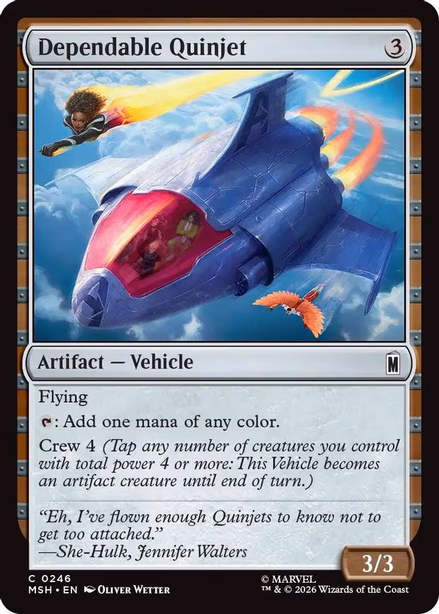 Dependable Quinjet - C (246)