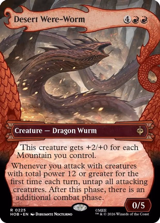 Desert Were-Worm - R (225)