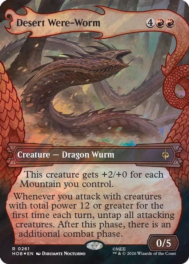 Desert Were-Worm - R (261)
