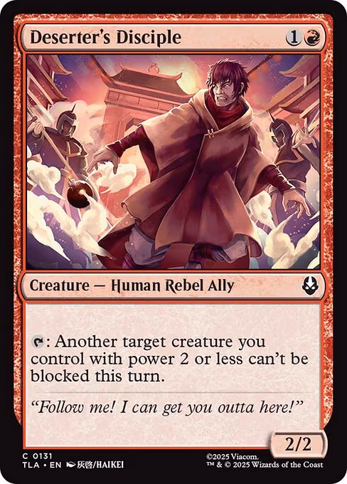 Deserter's Disciple
