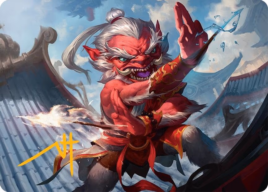 Devoted Duelist Art Card