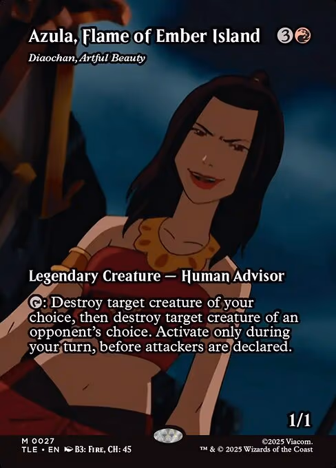 Azula, Flame of Ember Island - Diaochan, Artful Beauty