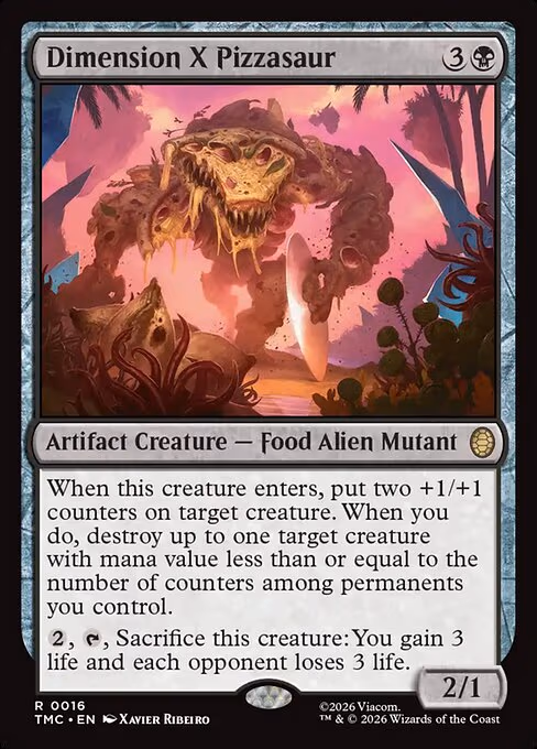 Dimension X Pizzasaur