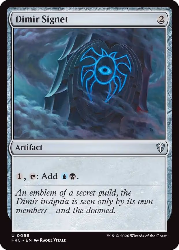Dimir Signet - U (56)