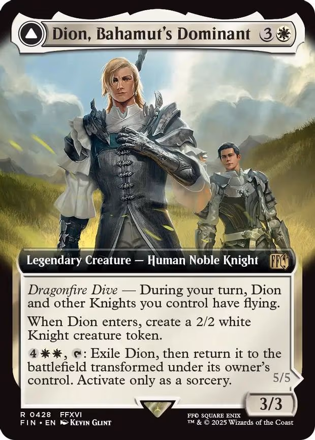 Dion, Bahamut's Dominant