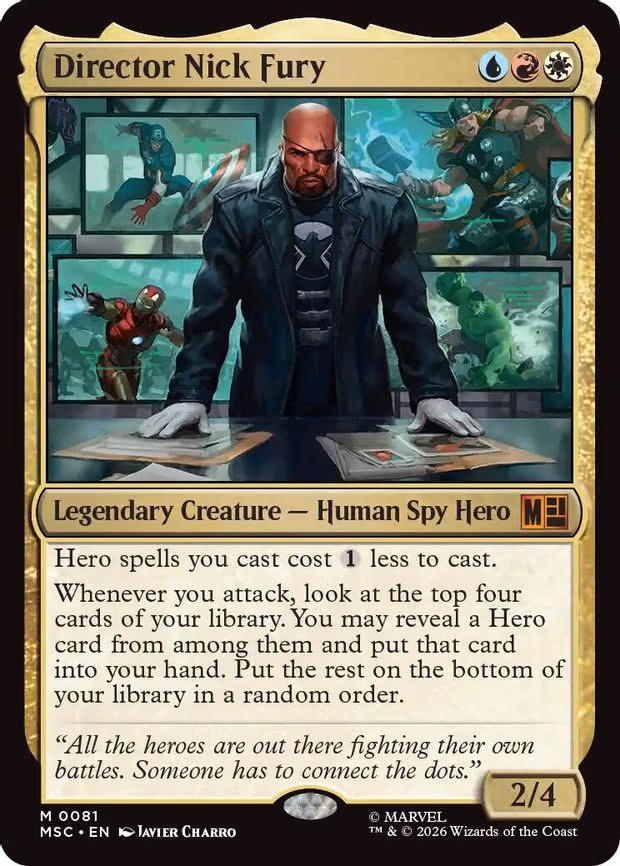 Director Nick Fury - M (81)