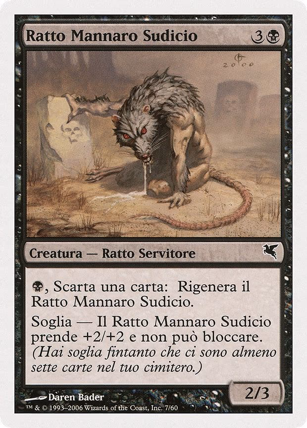 Dirty Wererat (Italian) - "Ratto Mannaro Sudicio"