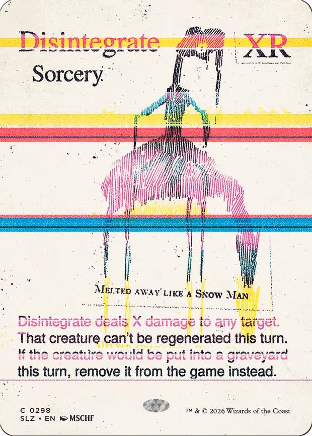 Disintegrate - C (298)