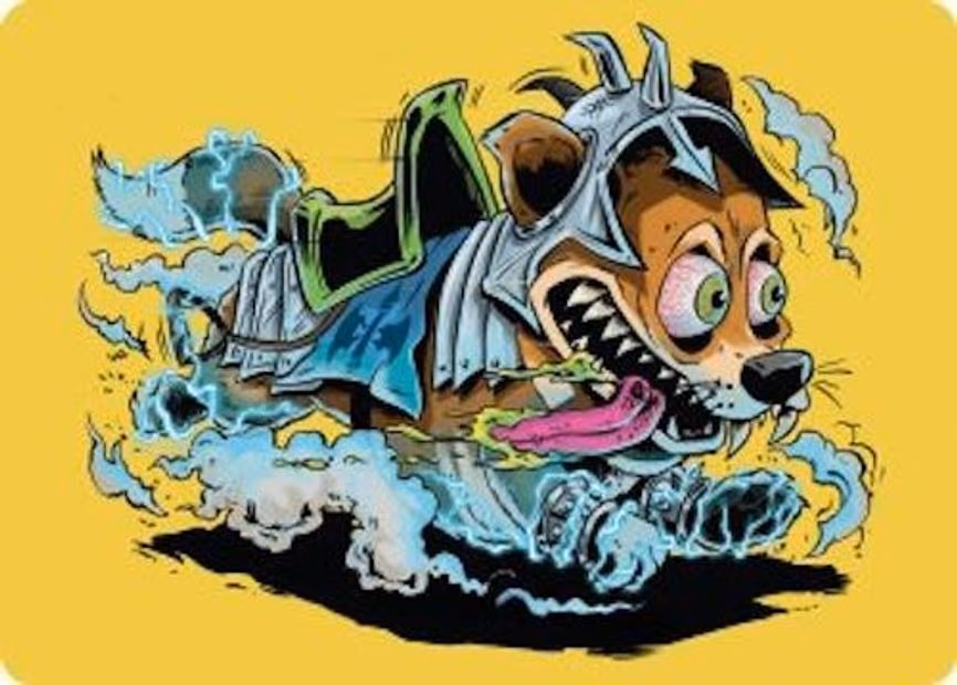 District Mascot Art Card