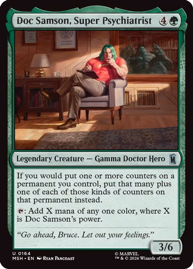 Doc Samson, Super Psychiatrist - U (164)