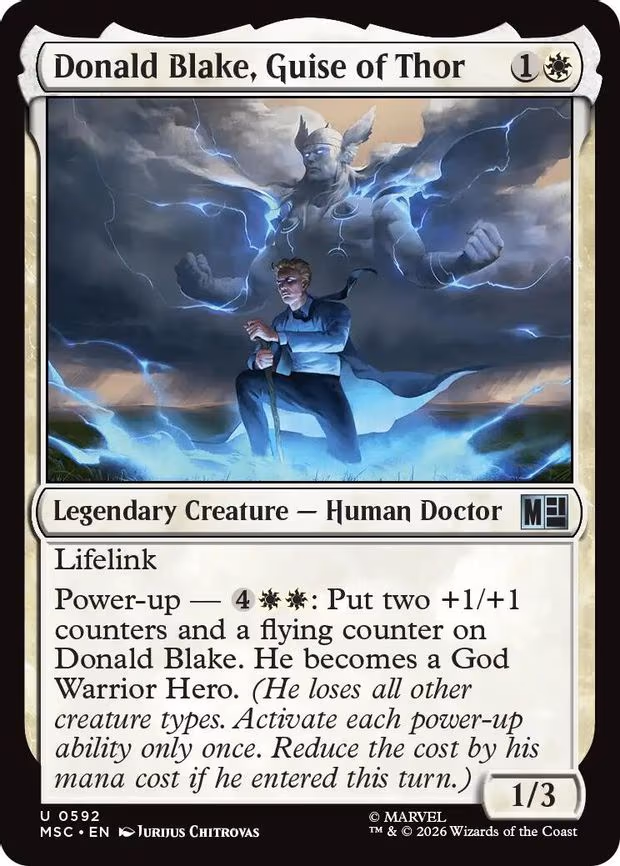 Donald Blake, Guise of Thor - U (592)
