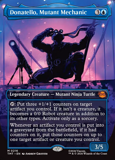 Donatello, Mutant Mechanic